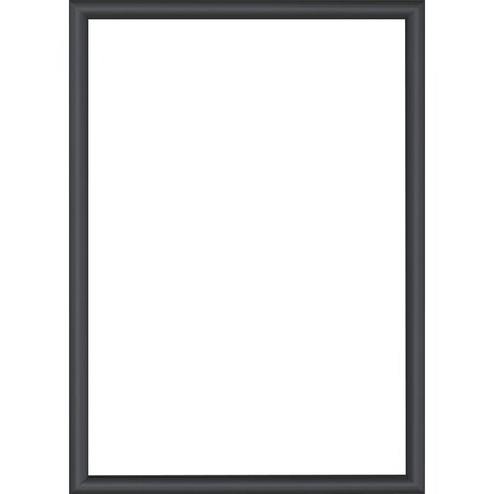 United Visual Products Corkboard, Fabric, Blk/Cld, 3 Door, 96 x 36" UV3065-BLACK-CLOUD